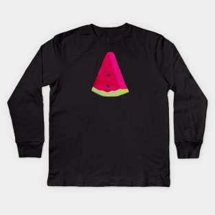 Watermelon Kids Long Sleeve T-Shirt